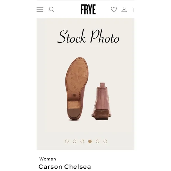 🆕 FRYE Carson Chelsea Ankle Boots Pale Blush Pink