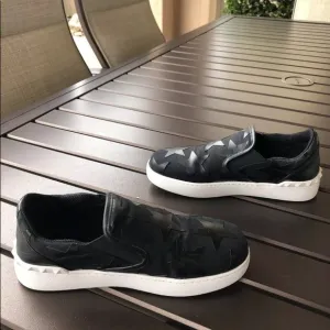 🔥 Valentino Garavani Slip-on Black Sneakers