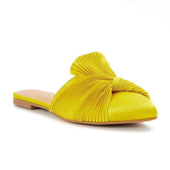 🆕 Women's Crinkle Satin Mules (Last one! Sizes 9 available!)