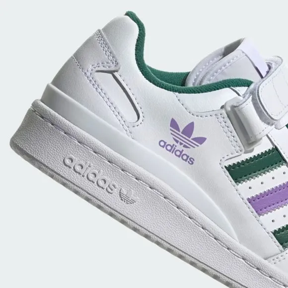 11W/9.5M - [NEW] Women's adidas Forum Low Shoes White HQ1912