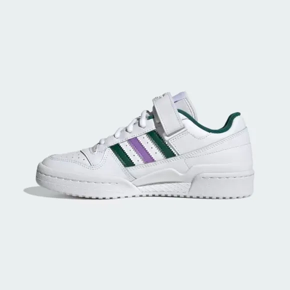 11W/9.5M - [NEW] Women's adidas Forum Low Shoes White HQ1912