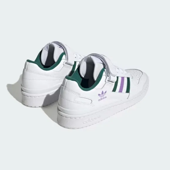 11W/9.5M - [NEW] Women's adidas Forum Low Shoes White HQ1912