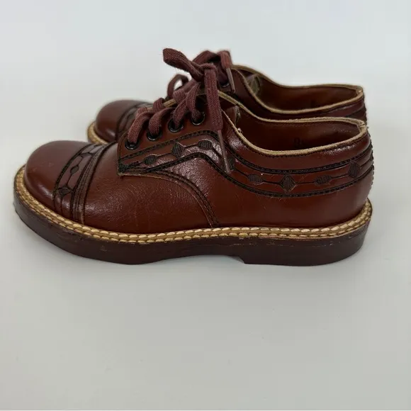 1940's‎ 50s' Toddler Boys Oxford Tie Shoes Endicott Johnson Playwelts for Kids