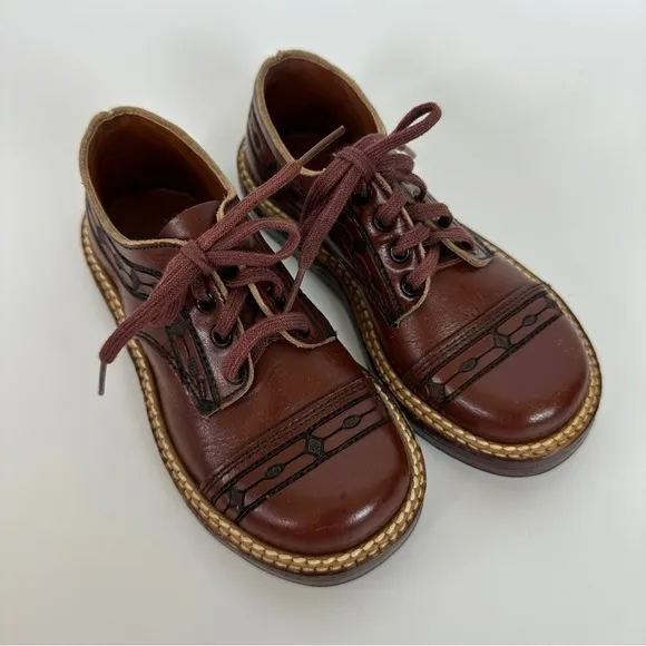 1940's‎ 50s' Toddler Boys Oxford Tie Shoes Endicott Johnson Playwelts for Kids