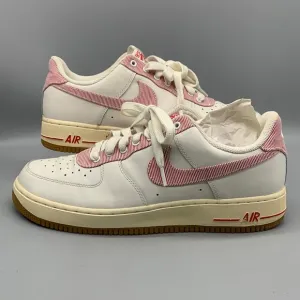 2013 Nike Air Force One &quot;Seersucker Pack&quot; Sail Low Basketball Shoes! Size 11.5