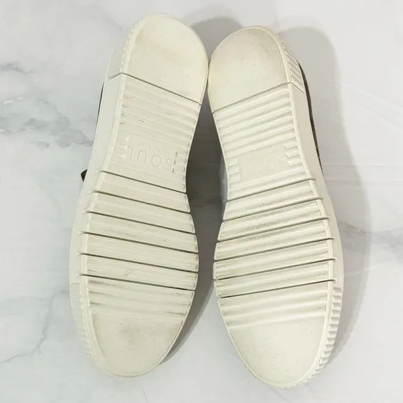 539. Soul Naturalizer Camouflage Slip-On Sneakers with White Soles Womens 9.5 M