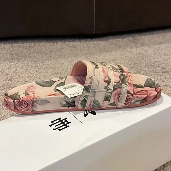 Adidas Adilette EE x Eric Emanuel slides sandals shoes new EE7815 Mens Size 9