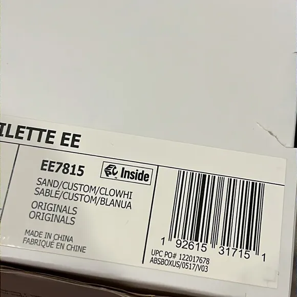 Adidas Adilette EE x Eric Emanuel slides sandals shoes new EE7815 Mens Size 9