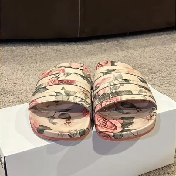 Adidas Adilette EE x Eric Emanuel slides sandals shoes new EE7815 Mens Size 9