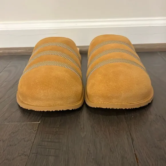 Adidas Adimule shoes slippers slides Mules new GY2555 brown Mens Size 11