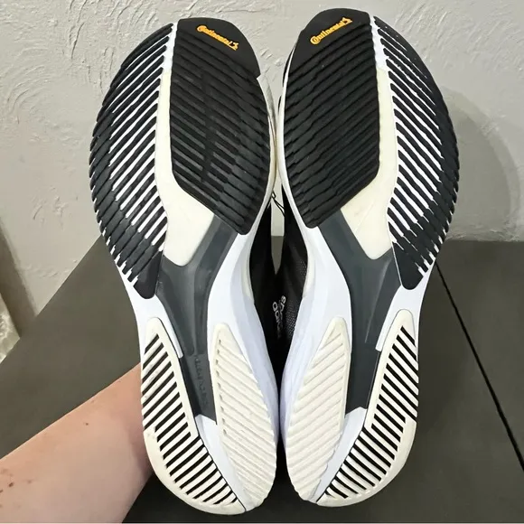 Adidas Adizero Adios 6 Running Shoes Sneakers Men’s US 13 Black White NEW