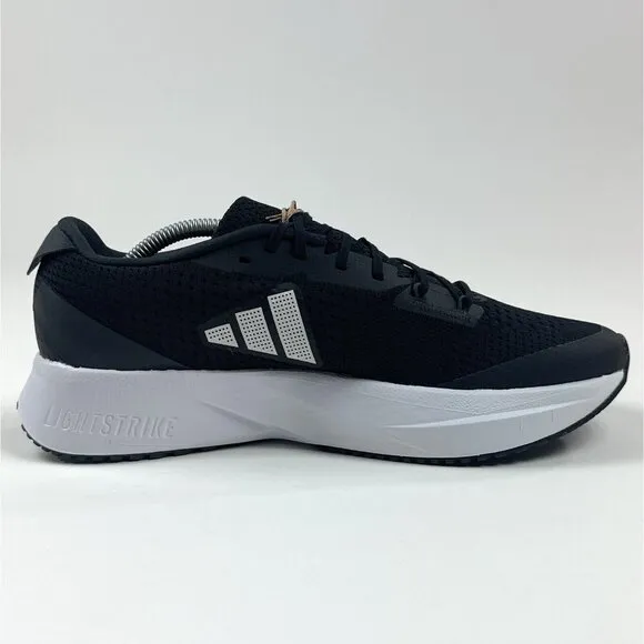 Adidas Adizero SL Mens Black White Low Top Running Shoes Sneakers HQ1349
