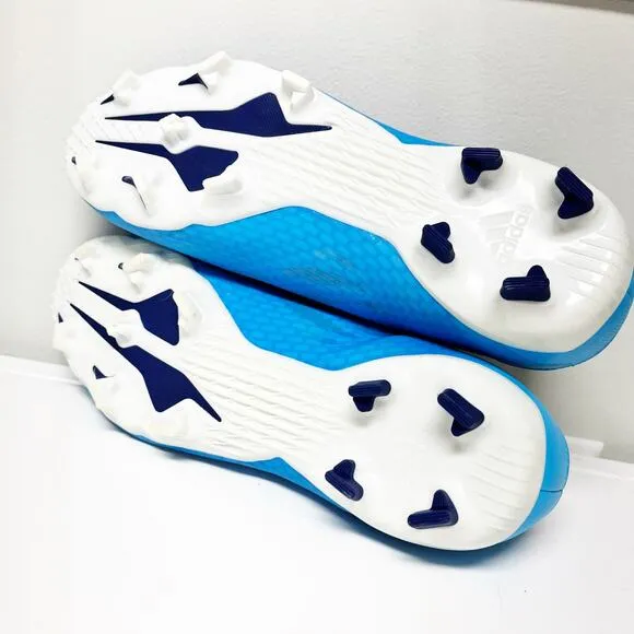 Adidas Adult X Speedflow.3 Blue Laceless Soccer Football Cleats Shoes Size 5