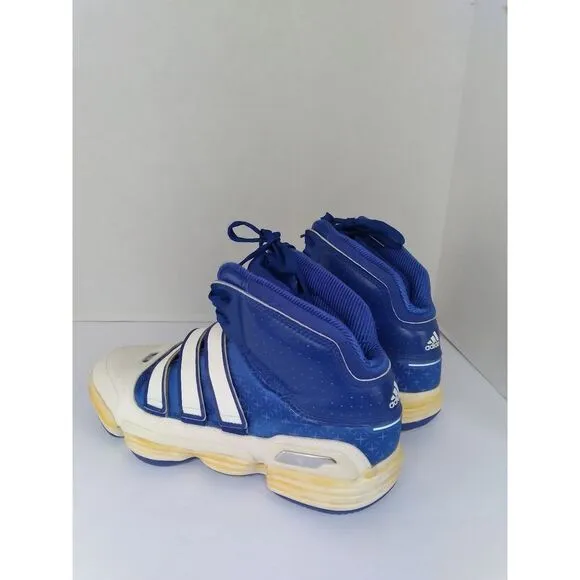 Adidas All-Star Basketball Shoes‎ High Top Blue White Vintage Athletic Sneakers