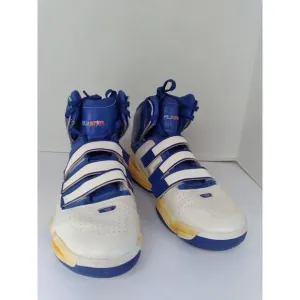 Adidas All-Star Basketball Shoes‎ High Top Blue White Vintage Athletic Sneakers
