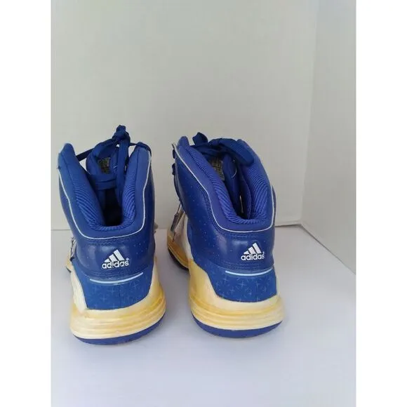 Adidas All-Star Basketball Shoes‎ High Top Blue White Vintage Athletic Sneakers