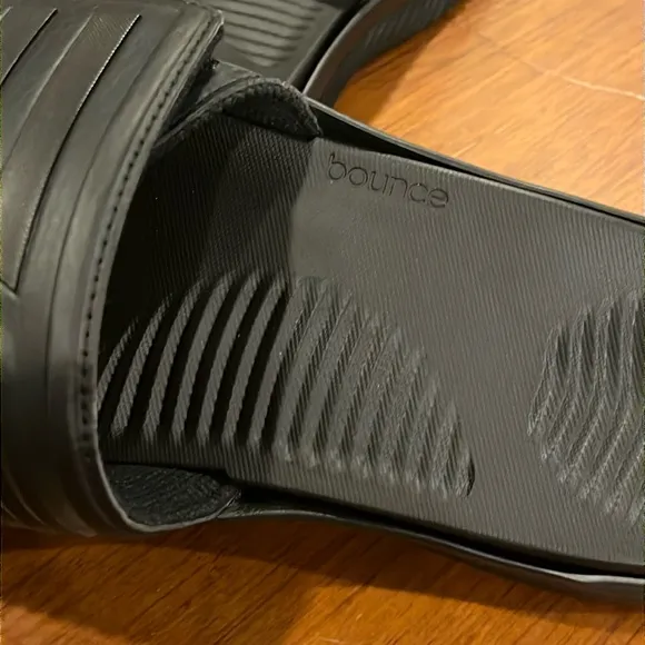 Adidas Alphabounce 2.0 Slides Sandals Shoes new GY9416 black Mens Size 10