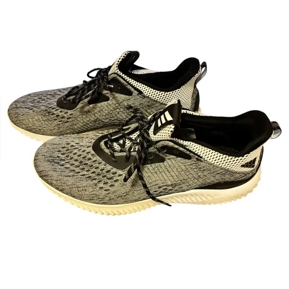 adidas AlphaBounce Engineered Mesh Core Gray- Size 10 Mens- NWT