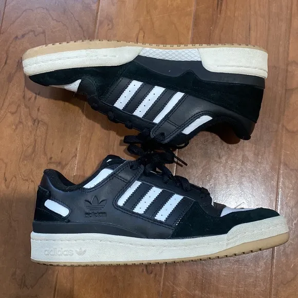 Adidas Big Kids Originals Forum Exhibit Low Casual Sneakers Shoes 6 1/2
