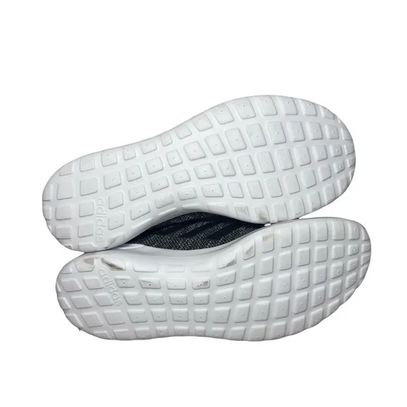 Adidas Black and White Sneakers cloud foam size 12