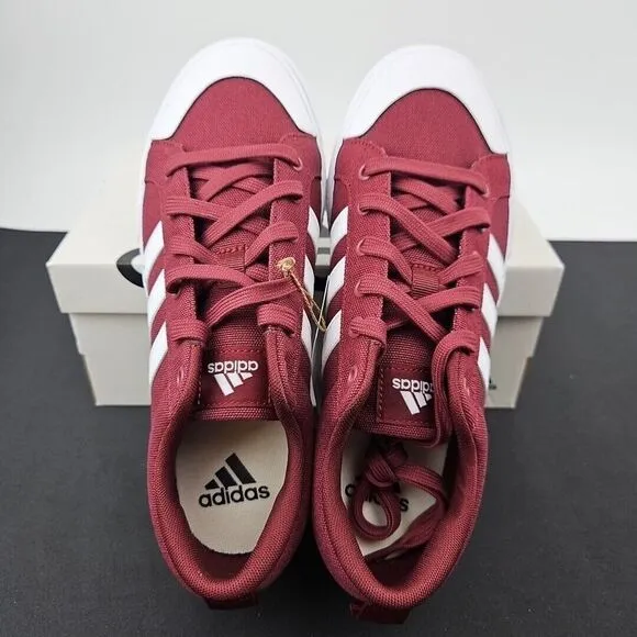 Adidas Bravada 2.0 Platform Casual Sneakers Red Cloud White Women's Size 9.5