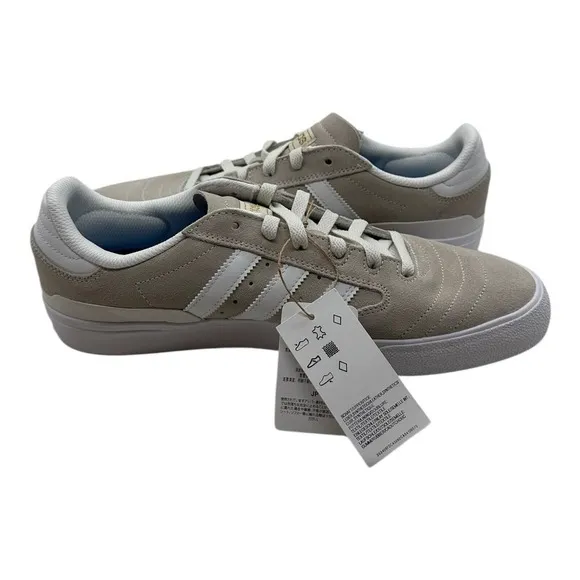 Adidas Busenitz Vulc II 2.0 Activewear Sneakers Men's 11 Gray Gold Shoes IG5243