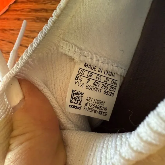 Adidas by Stella McCartney! Super cute and comfy. Only worn a few times indoors