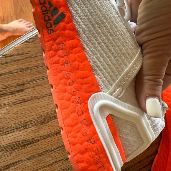 Adidas by Stella McCartney! Super cute and comfy. Only worn a few times indoors
