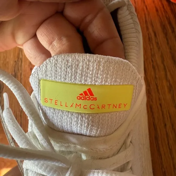 Adidas by Stella McCartney! Super cute and comfy. Only worn a few times indoors
