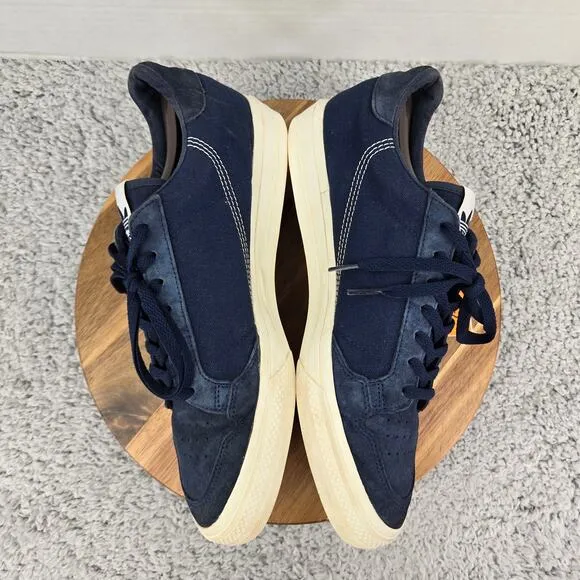 Adidas Continental Vulc Collegiate Navy White Casual Sneakers Mens 12 EF3521
