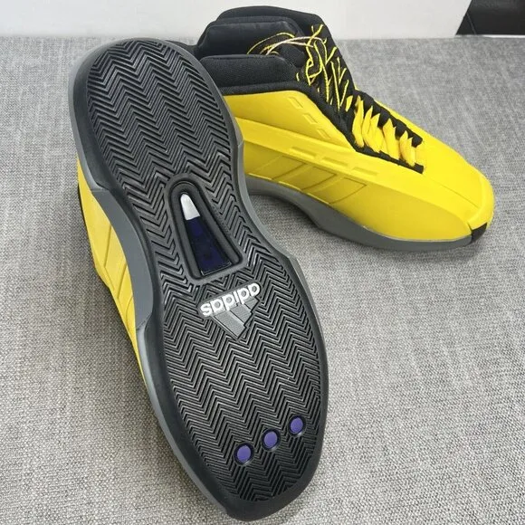 adidas Crazy 1 Sunshine Kobe Bryant Basketball Shoes GY3808 Men’s Size 10.5