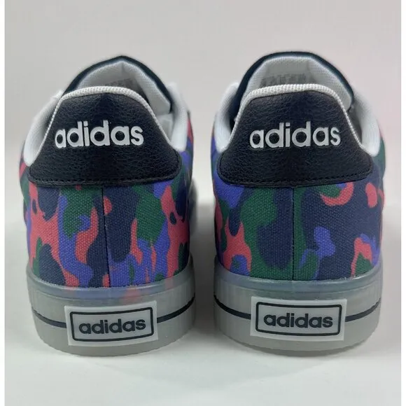 Adidas Daily 3.0 Mens Camo Canvas Low Skateboarding Shoes Sneakers GY2421