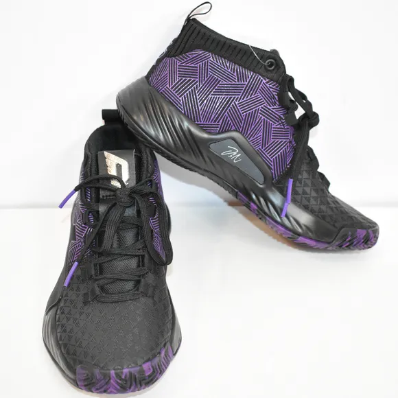Adidas Dame 5 J Black Panther Basketball size 4