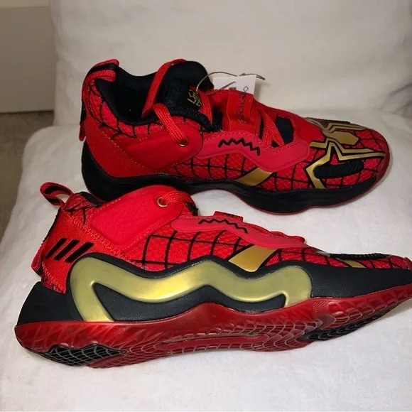 Adidas Donovan Mitchell D.O.N Issue #3 Spiderman GS Unreleased Youth Sz 5