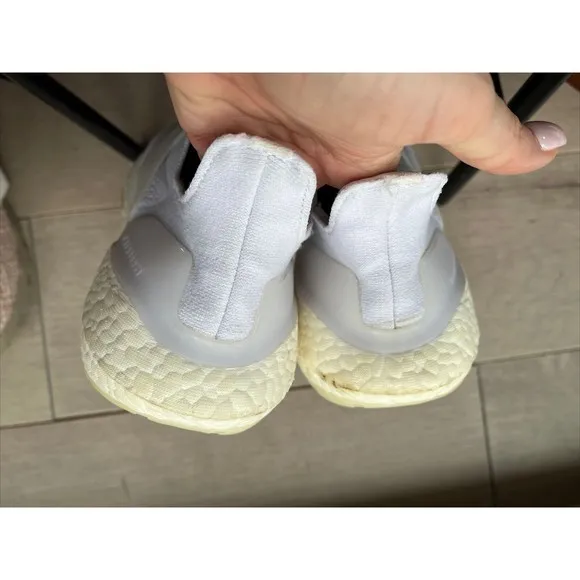 Adidas FY0379 UltraBoost 21 &quot;Triple White&quot; Men Casual Sneakers 8.5