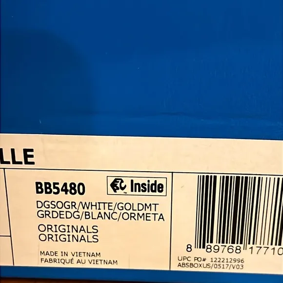 Adidas Gazelle shoes sneakers BB5480 new grey Mens Size 11.5