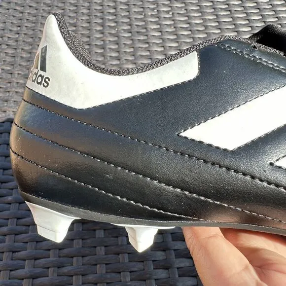 Adidas Goletto VI FG Men's Soccer Cleats Core Black AQ4281 Size 13