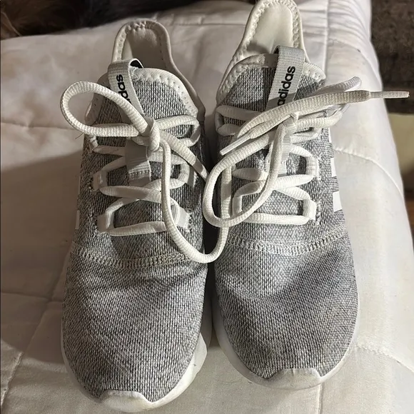 Adidas Gray and White Sneakers for Casual Comfort