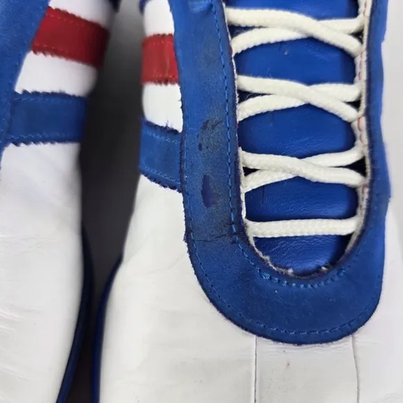 Adidas Gumball 3000 Racing Sneakers Mens 8 White Blue Red Striped 2007