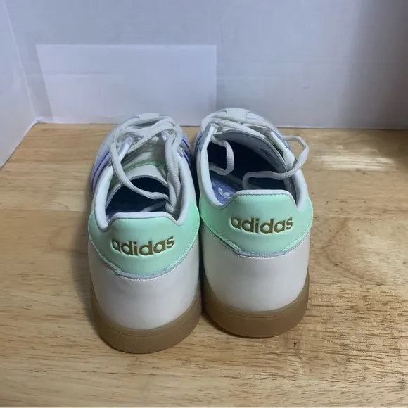 ADIDAS HANDBALL SPEZIAL‎ OFF WHITE VIOLET PURPLE GUM IH2460 SIZE 12 NEW