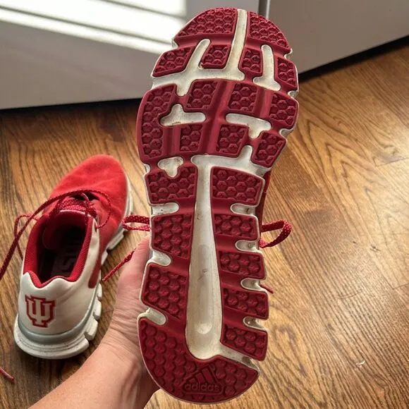 Adidas Indiana Hoosiers Gameday Sneakers Shoes Red - Men's size US 8.5