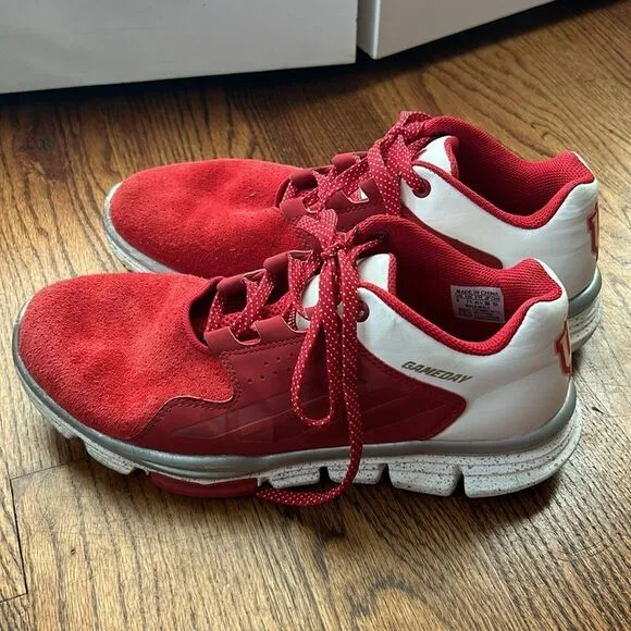 Adidas Indiana Hoosiers Gameday Sneakers Shoes Red - Men's size US 8.5