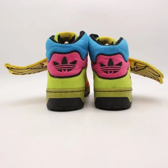 Adidas Jeremy Scott Wings Rainbow Men's 6.5 Women's 7.5 Casual Athletic Sneakers