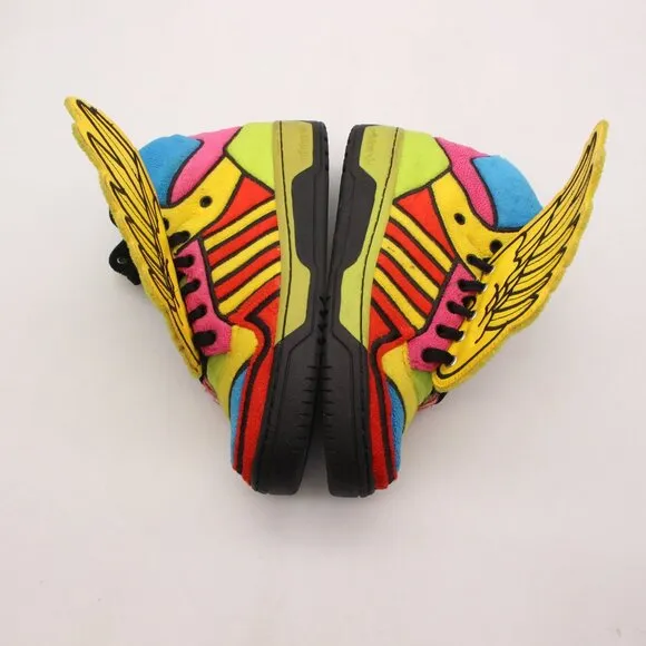 Adidas Jeremy Scott Wings Rainbow Men's 6.5 Women's 7.5 Casual Athletic Sneakers