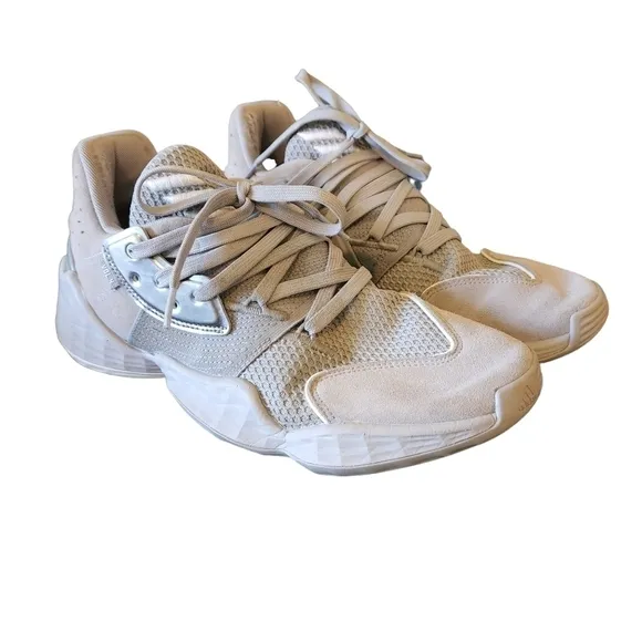 Adidas Lightstrike James Harden Gray Basketball Shoes Sneakers