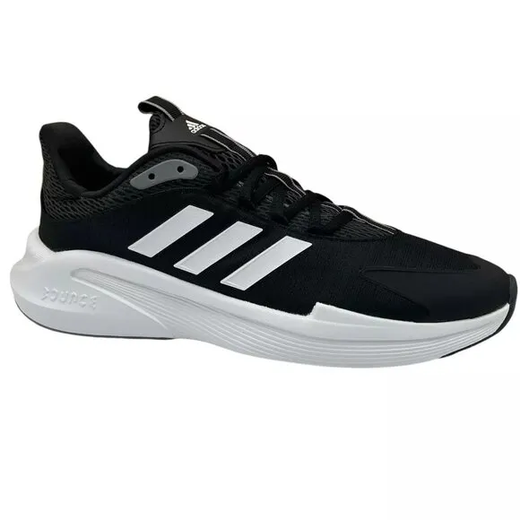 adidas Men's Alphaedge  Sneaker Size 7.5 Black/White Bounce Running Shoes IF7292