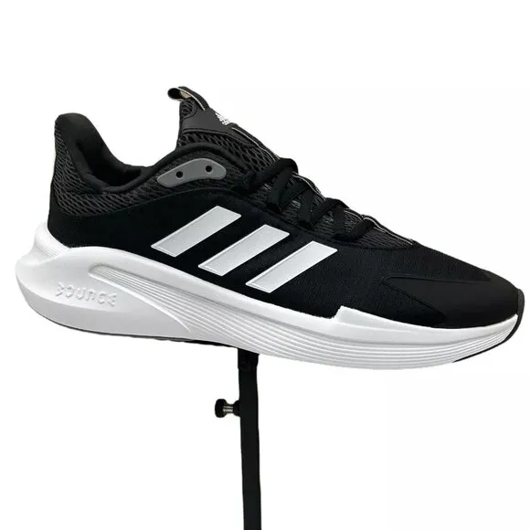 adidas Men's Alphaedge  Sneaker Size 7.5 Black/White Bounce Running Shoes IF7292