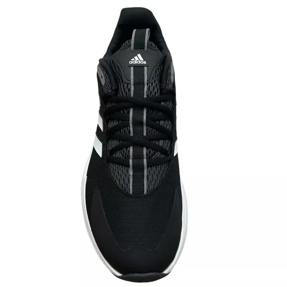 adidas Men's Alphaedge  Sneaker Size 7.5 Black/White Bounce Running Shoes IF7292