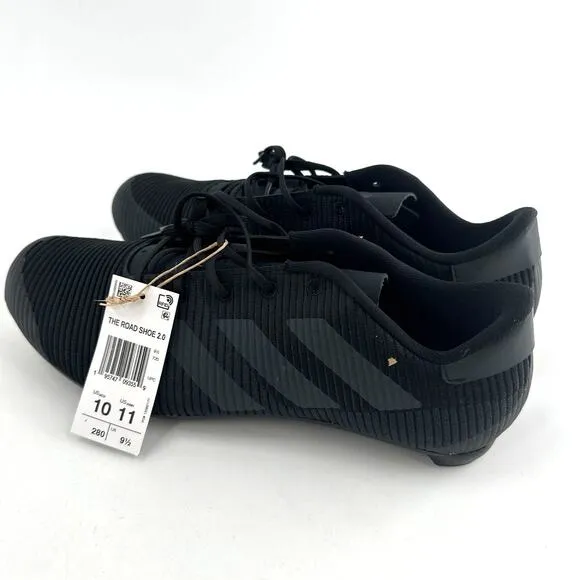Adidas Men's Black/Gray The Road Cycling Shoes 2.0 Size 10