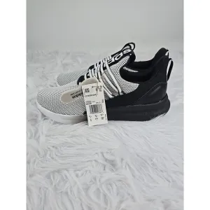 ADIDAS Men's Lite Racer Adapt 7.0 Running Sneakers 9 Wide Slip On Black White